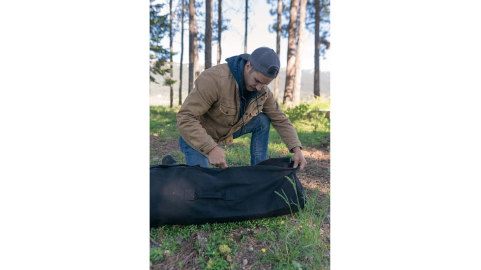 Stansport Duffel Bag w/ Zipper - Black - 21x36in 1230-20