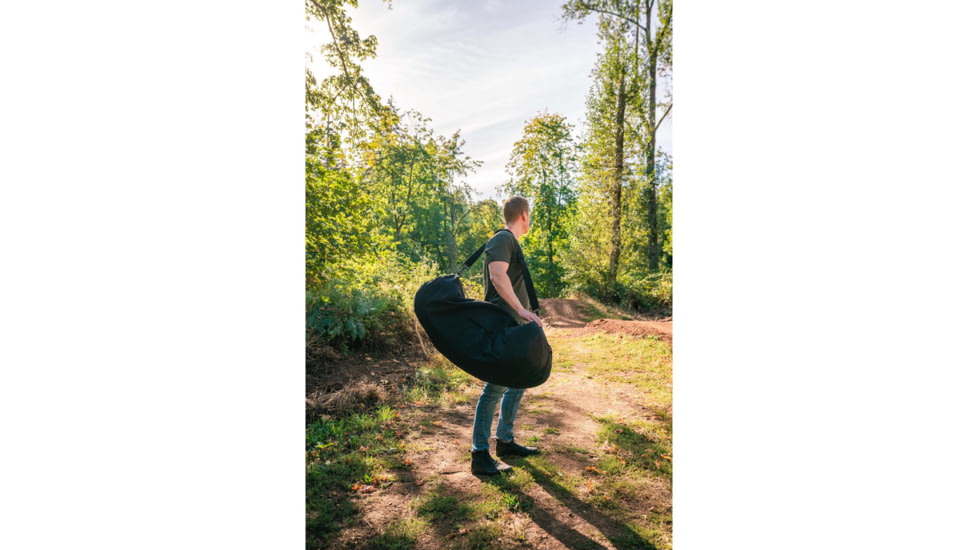 Stansport Duffel Bag w/ Zipper - Black - 21x36in 1230-20