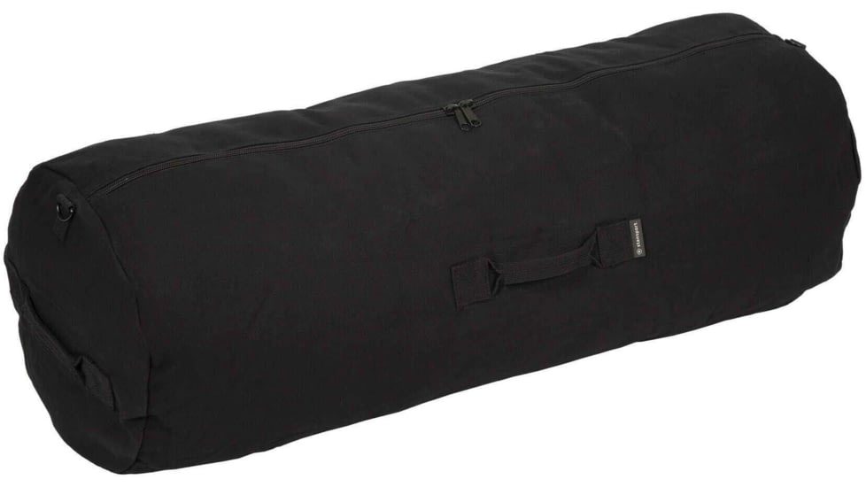 Stansport Duffel Bag w/ Zipper - Black - 21x36in 1230-20