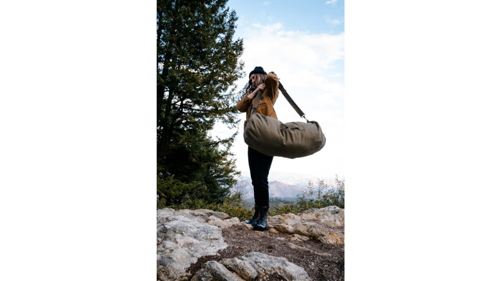 Stansport Duffel Bag w/ Zipper - O.D. - 21x36in 1230