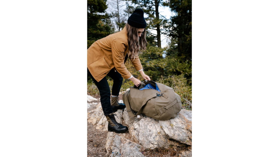 Stansport Duffel Bag w/ Zipper - O.D. - 21x36in 1230