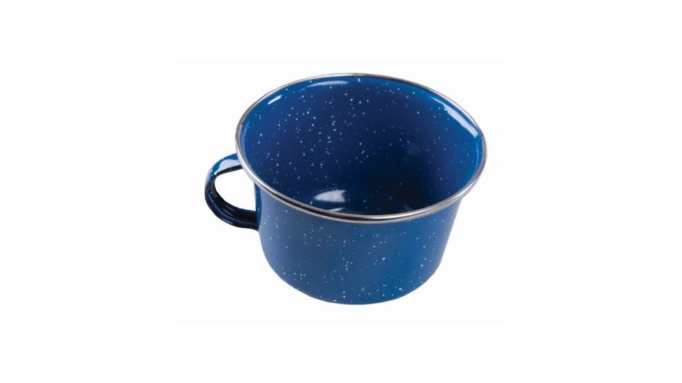 Stansport Enamel Fiesta Cup - S.S. Edge - 11-1/3 Oz 15945