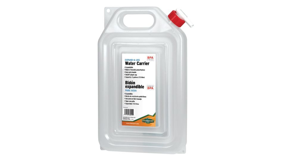 Stansport Expandable 2 Gallon Water Carrier 291