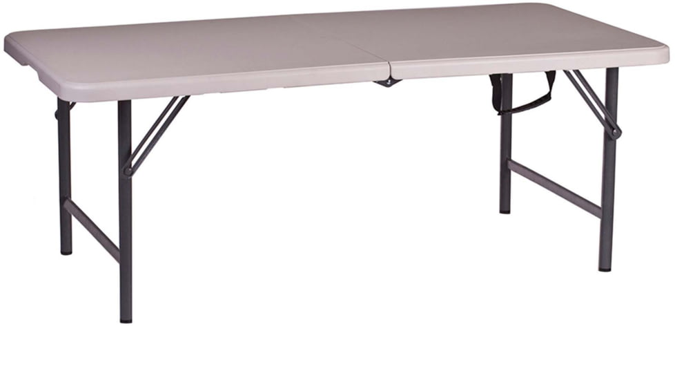 Stansport Folding Table - White - 48 In X 24 In X 29 In 616-2448