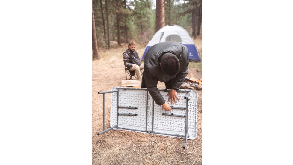 Stansport Folding Table - White - 48 In X 24 In X 29 In 616-2448