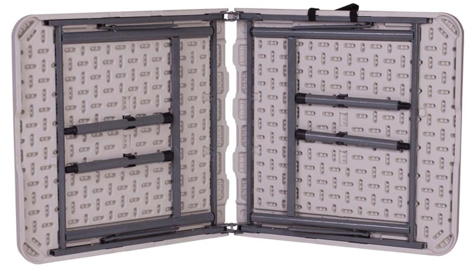 Stansport Folding Table - White - 48 In X 24 In X 29 In 616-2448