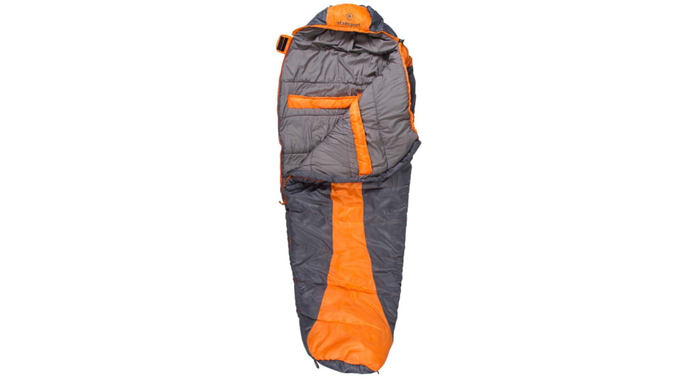 Stansport Glacier Mummy Sleeping Bag, 86x34in, 518-100