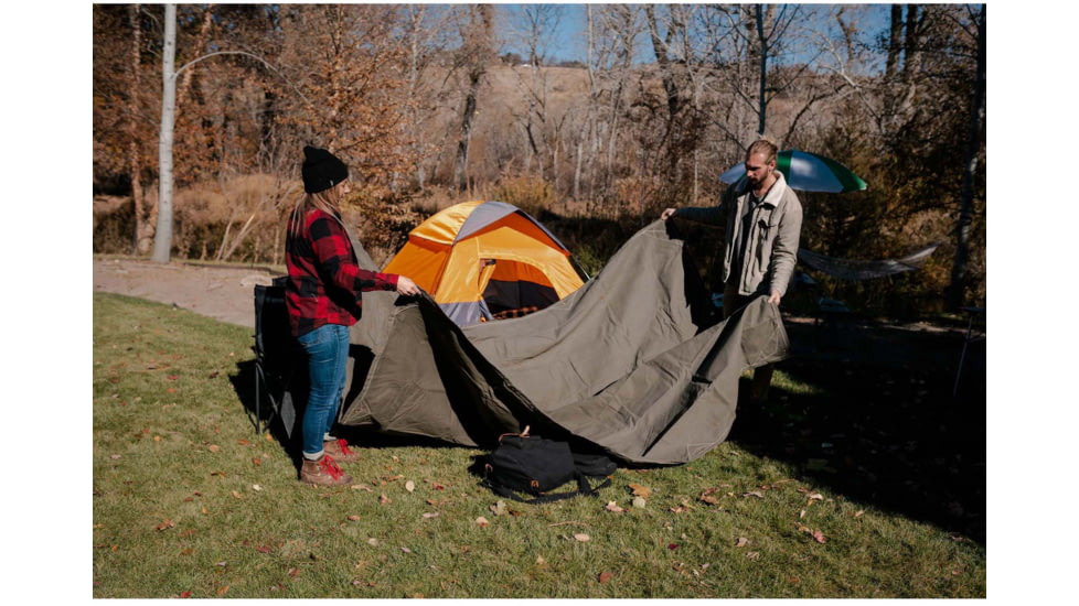 Stansport Heavy Duty Canvas Tarp - 5 X 7 Ft, S-57