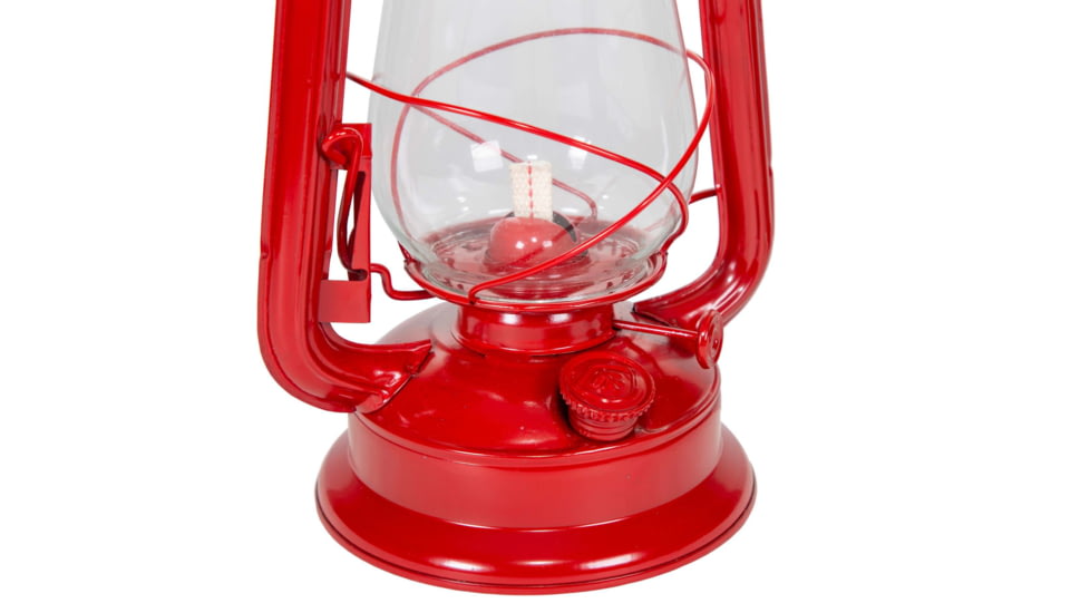 Stansport Kerosene Hurricane Lantern, 12in., Red 48220