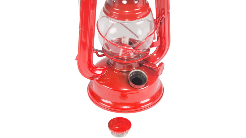 Stansport Kerosene Hurricane Lantern, 8in., Red 48222