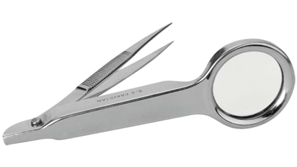 Stansport Magnifier Loupe And Tweezer Instrument 595