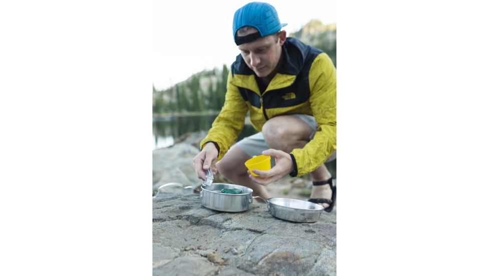 Stansport Mess Kit - 2 Man Aluminum - Polished 245-P