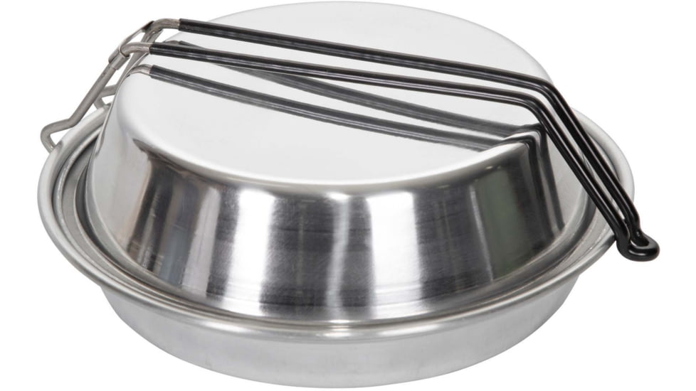 Stansport Mess Kit - Heavy Duty Aluminum - Polished 250-P