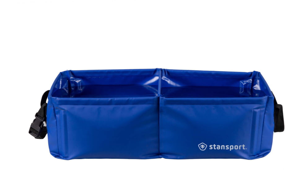 Stansport Outdoor Double Sink, Multi-Purpose, Blue, 22.75x11.75x7.25, 879