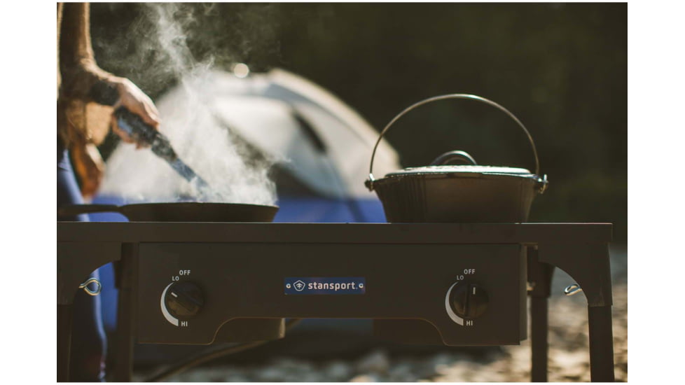 Stansport Outdoor Stove, 2 Burners 101840
