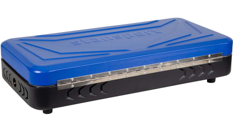 Stansport Propane Stove, w/2 - 25 K and 1-10 K Burners, Blue, 212-300-50