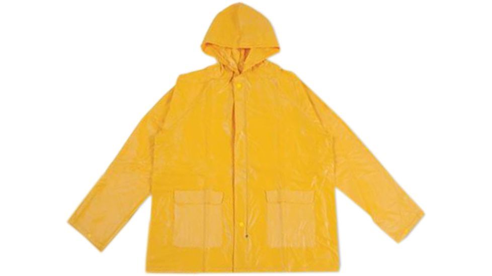 Stansport Pvc Raincoat Cloth Back - Yellow - 2Xl 2010-XXL