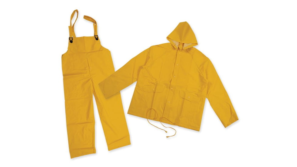 Stansport PVC Rainsuit - Yellow - 4XL 2016-XXXXL