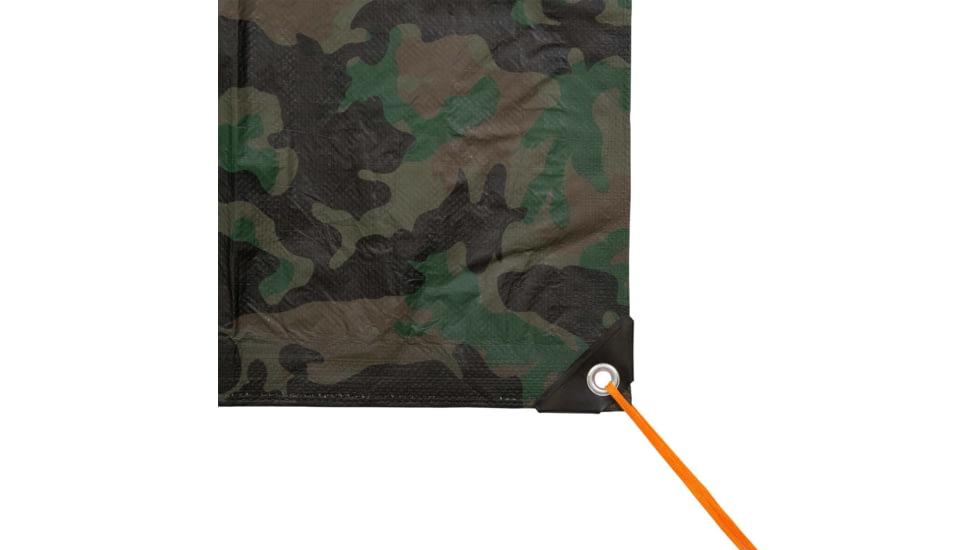 Stansport Rip Stop Tarp -5x7ft,Woodland Camo T-57-C