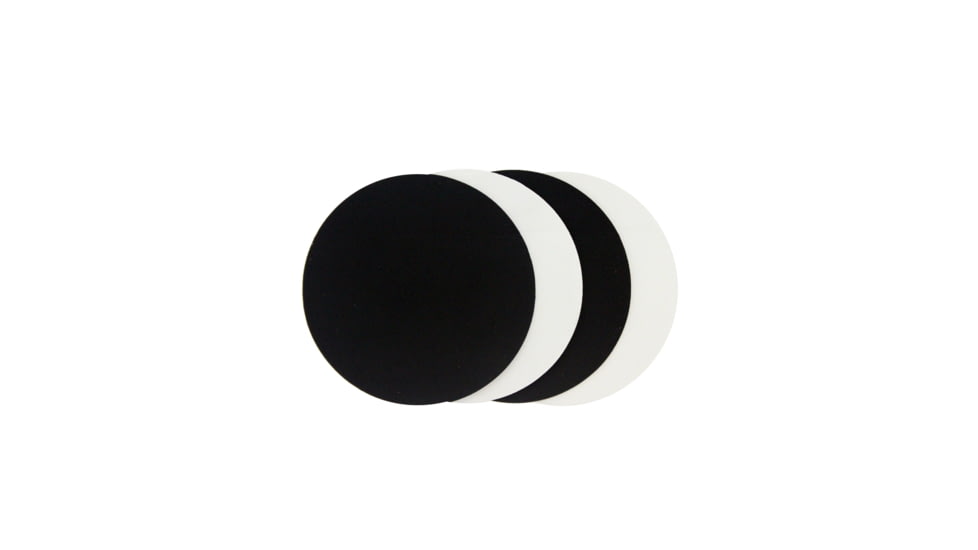 Stansport Round Repair Patches, 4 Pieces, Black, 406