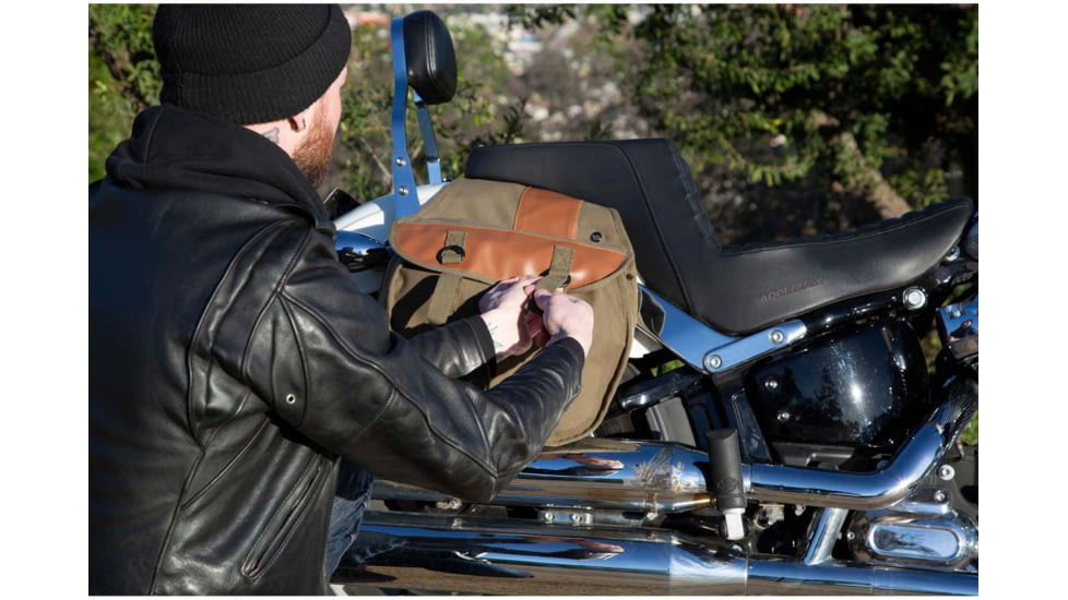 Stansport Saddle Bag - Canvas 766