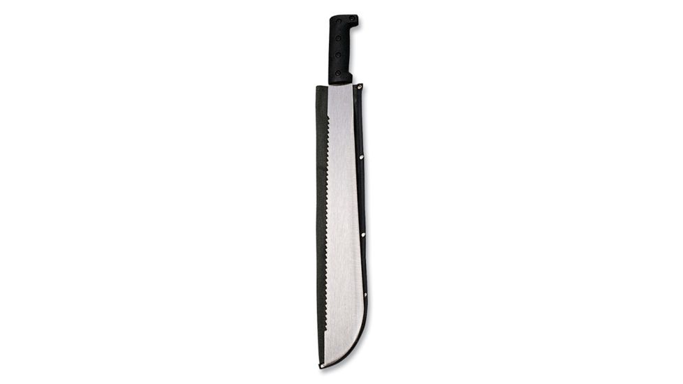 Stansport Saw Tooth Machete w/Sheath PST