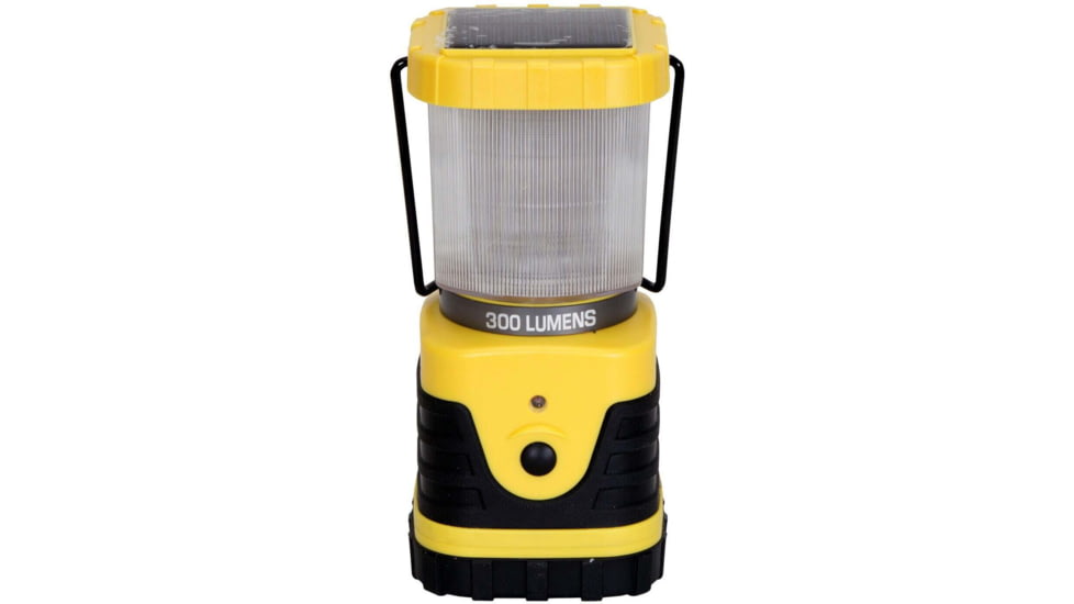 Stansport Solar Lantern, 300 Lumens Cree LED, Yellow, 104-30