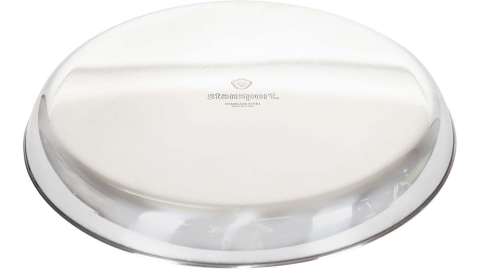 Stansport Stainless Steel 9 in. Plate 733575
