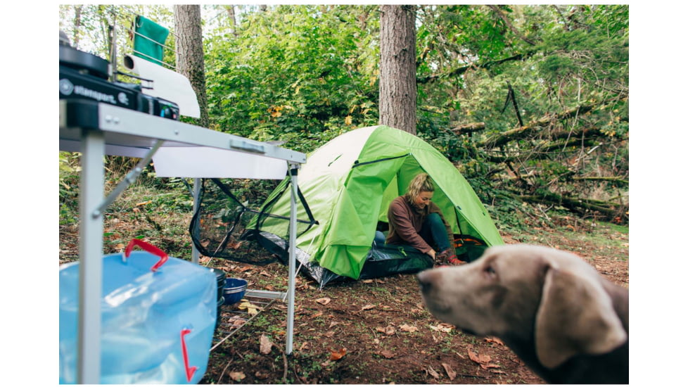 Stansport Star-Lite I Back Pack Tent, w/Fly, Green, 84x60x40in, 723-800