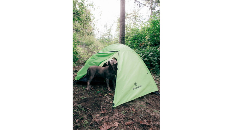 Stansport Star-Lite I Back Pack Tent, w/Fly, Green, 84x60x40in, 723-800