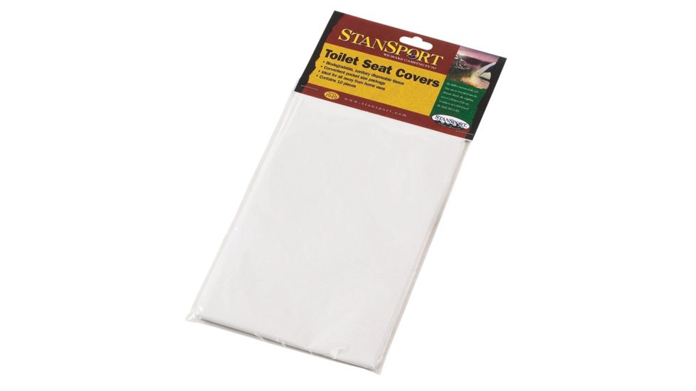 Stansport Toilet Seat Covers,Pack of 10 272-10