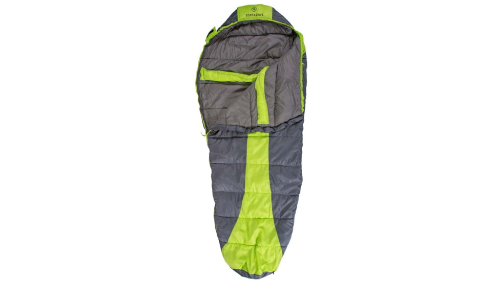 Stansport Trekker Mummy Sleeping Bag, 86x34in, 517-100