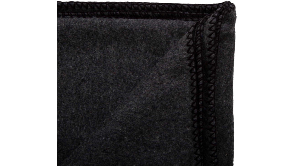 Stansport Wool BlanKet, 60x80in, Gray, 1243