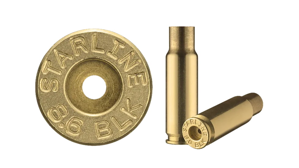 STAR 8.6BLKEUP-50 UNP BRASS 8.6 BLACKOUT