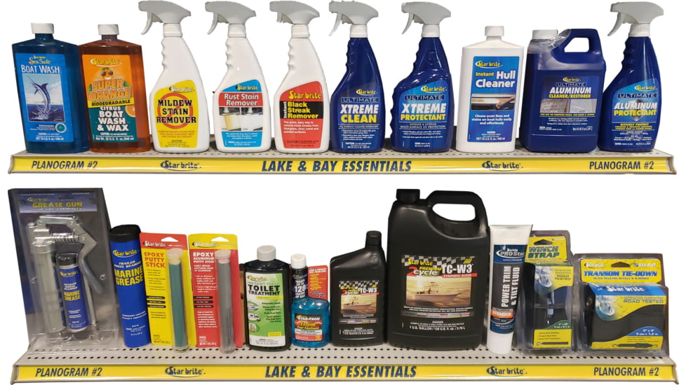 Star Brite Marine Lake &amp; Bay Planogram No Rack, 083620NR