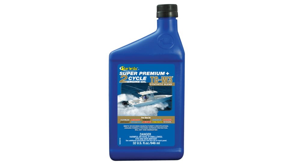 Star Brite Super Premium 2 Cycle Engine Oil Tc W3 Case, 32oz, 19232