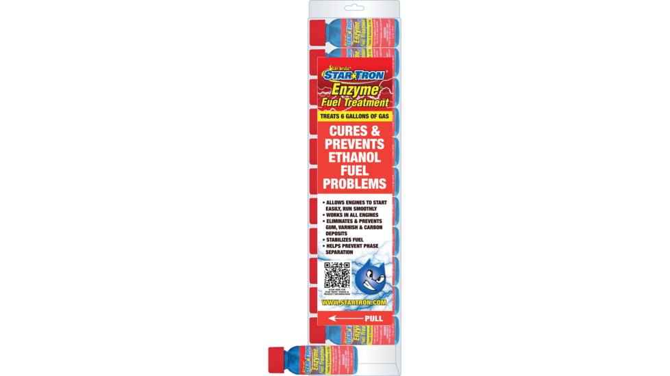 Star Brite Tron Enzyme Fuel Treatment Small Engine Formula - Hang Display, 1oz, Pack of 12, 14312