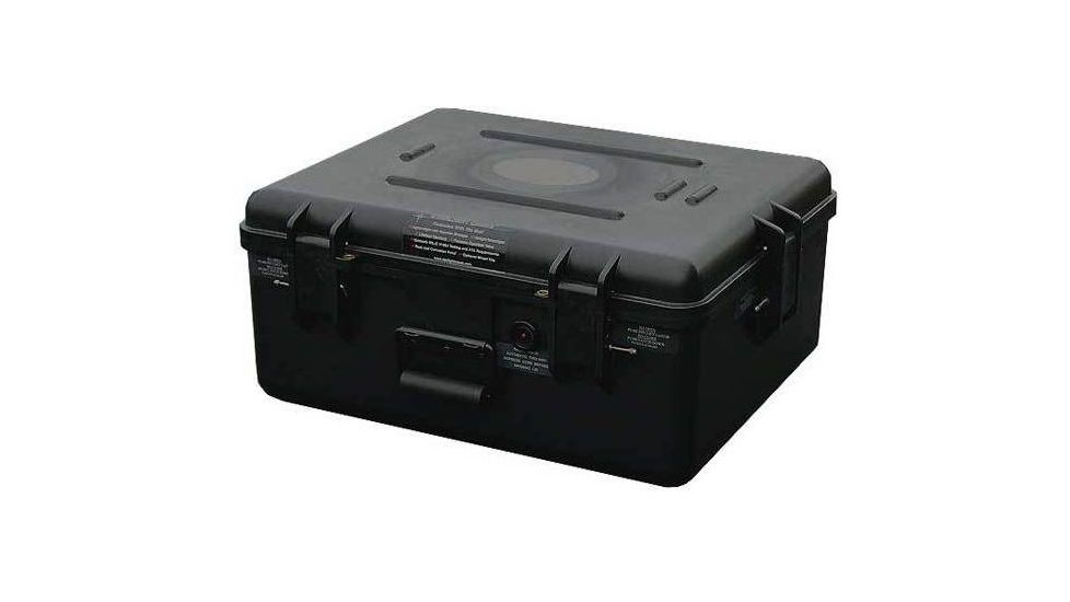 Star Light Cases 10Dx18Wx22L with Hex-a-Pluk Foam, Black