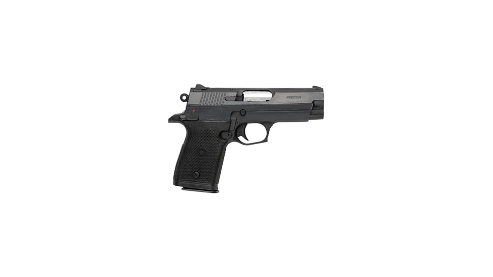 Star Firestar-M45 Pistol, .45 ACP, 3.8in barrel, steel frame, black rubber grip, recoil operated semi-automatic, white 3-dot, 6 round magazine, STAR-FS M45-45-3.8-1-FRRMPG