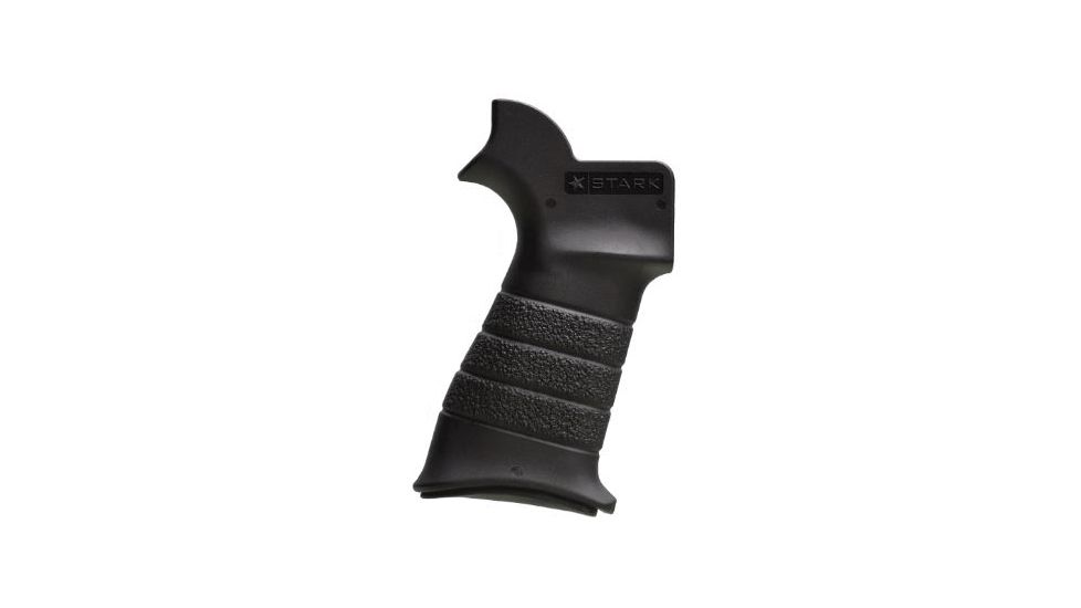 Stark Equipment AR Rifle Grip, No Batter Plug, Black BRU-BL