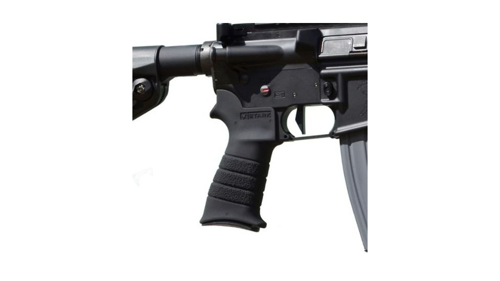 Stark Equipment AR Rifle Grip, with Swivel Mount, Black ANG-SM-BL
