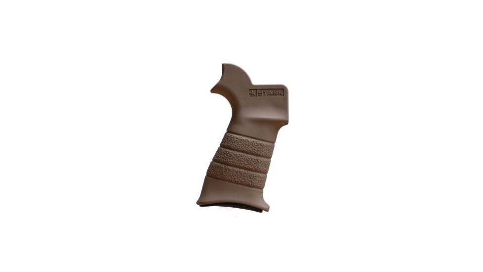 Stark Equipment AR Rifle Grip, with Swivel Mount, Earth ANG-SM-EA
