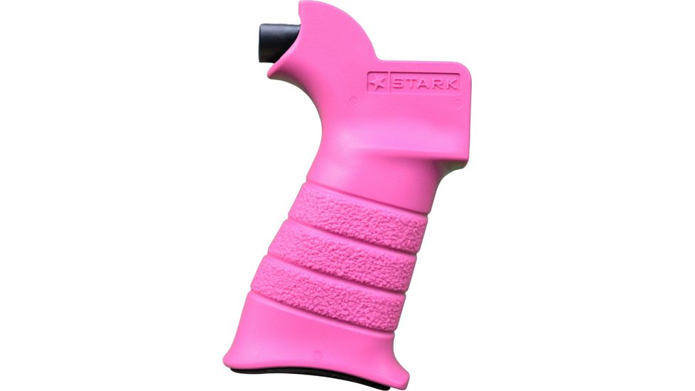 Stark Equipment AR Rifle Grip, AR-15, Swivel Mount, Pink, ANG-SM-PK
