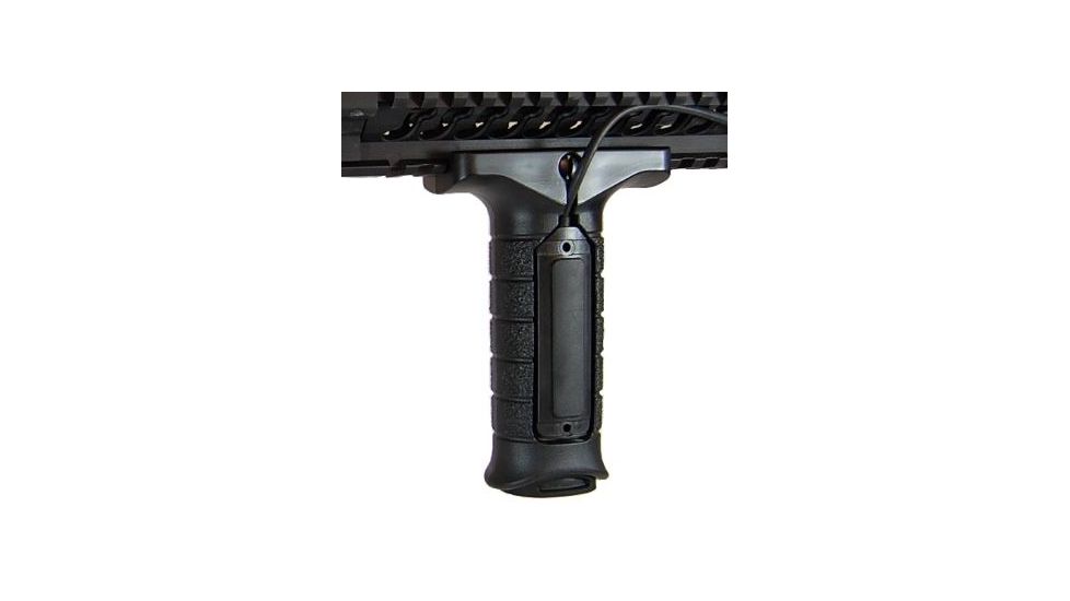 Stark Equipment Vertical Forward Grip with Switch Pocket, Black VP-BL