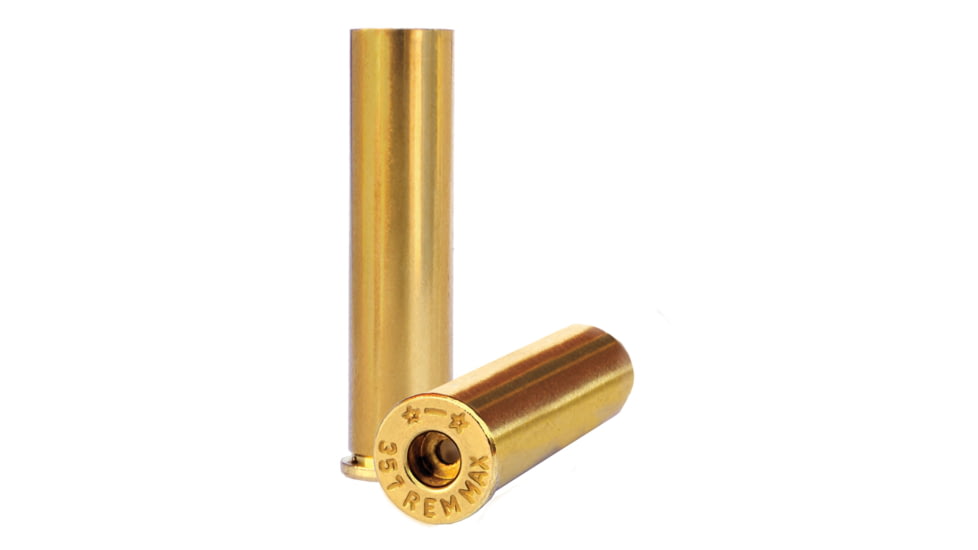 HSM Ammunition Starline Rifle Brass Unprimed Cases, 357 Rem Max Caliber, Handgun Brass 100 Per Bag, 357MAXEUP100