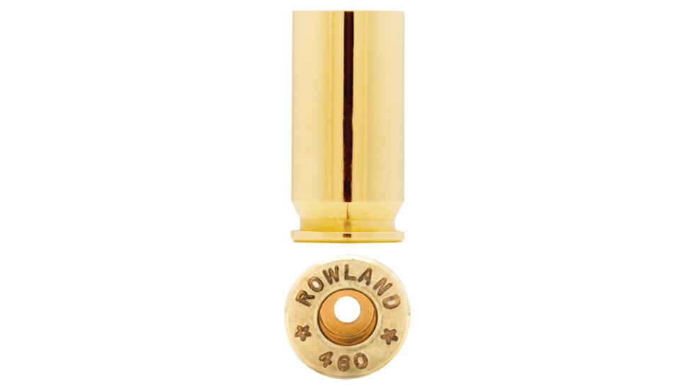 HSM Ammunition Starline Pistol Brass Unprimed Cases, 460 Rowland Caliber, Handgun Brass, 50 Per Bag, 460ROWEUP50