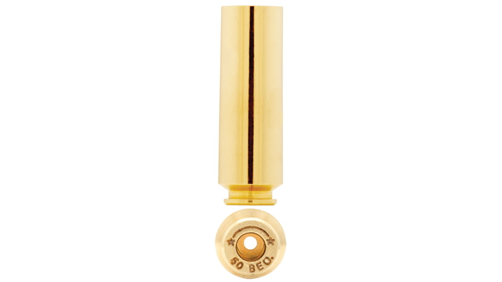 HSM Ammunition Starline Pistol Brass Unprimed Cases, 50 Beowulf Caliber, Rifle Brass, 50 Per Bag, 50BEOEUP50