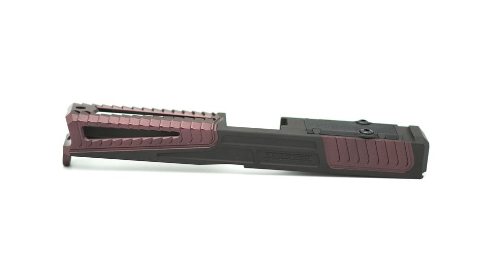 Statement Defense Overbite - Glock 17, Gen 3, DPP, Maroon / Black Cerakote, Medium, OBT2317MB