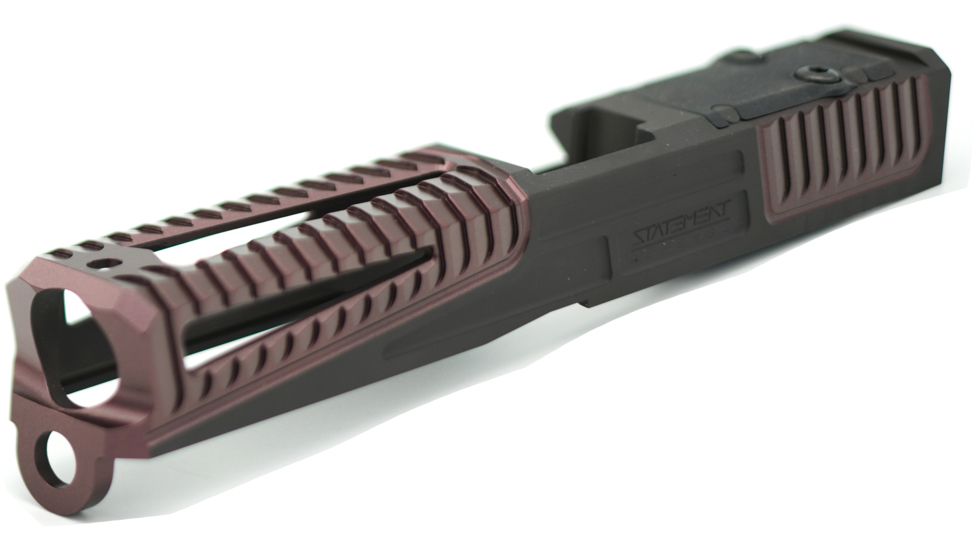 Statement Defense Overbite - Glock 17, Gen 3, DPP, Maroon / Black Cerakote, Medium, OBT2317MB
