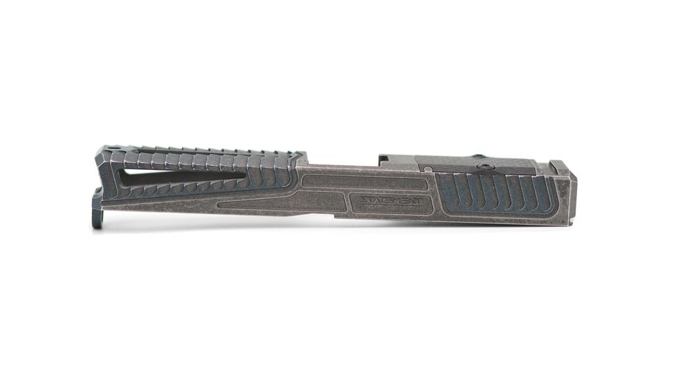 Statement Defense Overbite - Glock 17, Gen 3, RMR, Battleworn Blue / Grey 2-Tone, Medium, OBT2317BBG